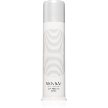 Sensai Silky Purifying Silk Peeling Mask masca exfolianta - imagine 2